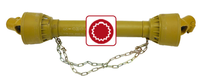 PTO Aksel-involut Spline Tube