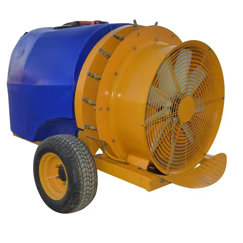 Den bugserede luftsprøjte