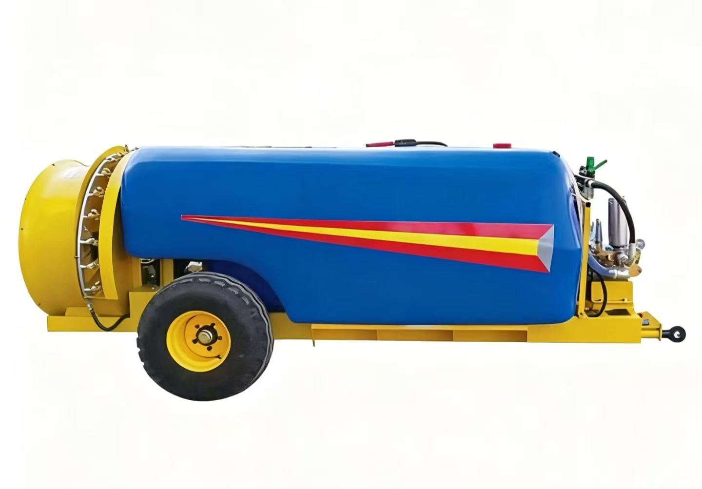 Bugseret luftsprøjte